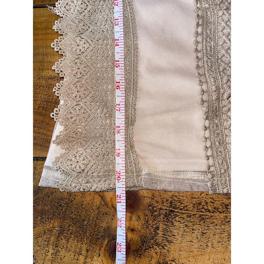 Womens Molly Bracket Sheer Overlay Embroidered Peasant Blouse - Picture 7 of 7